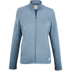Greatness Wins Core Tech Full Zip for Women Transfer - Superior Blue Heather - Front