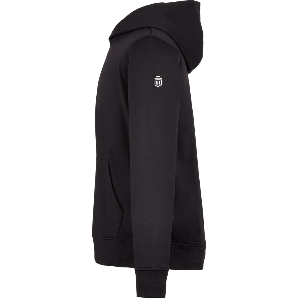 Greatness Wins Core Tech Hoodie for Men Transfer - GW Black - Left Side