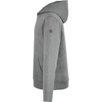 Greatness Wins Core Tech Hoodie for Men Transfer - GW Gray Heather - Left Side