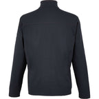 Greatness Wins Core Tech Quarter Zip for Men Laser Engraving - GW Black - Back