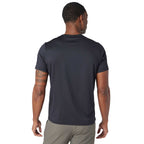 Greatness Wins Core Tech Training Tee for Men Transfer - GW Black - Back 2