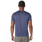 Greatness Wins Core Tech Training Tee for Men Transfer - GW Navy - Back