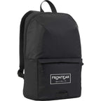 Greenway Laptop Backpack in Recycled Nylon, 15 Inch - Black - Front
