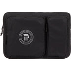 Greenway Recycled Nylon Laptop Sleeve, 15 Inch Transfer - Black - Front