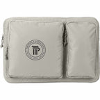 Greenway Recycled Nylon Laptop Sleeve, 15 Inch Transfer - Olive - Front