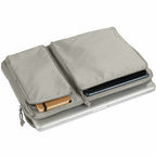 Greenway Recycled Nylon Laptop Sleeve, 15 Inch Transfer - Olive - Propped
