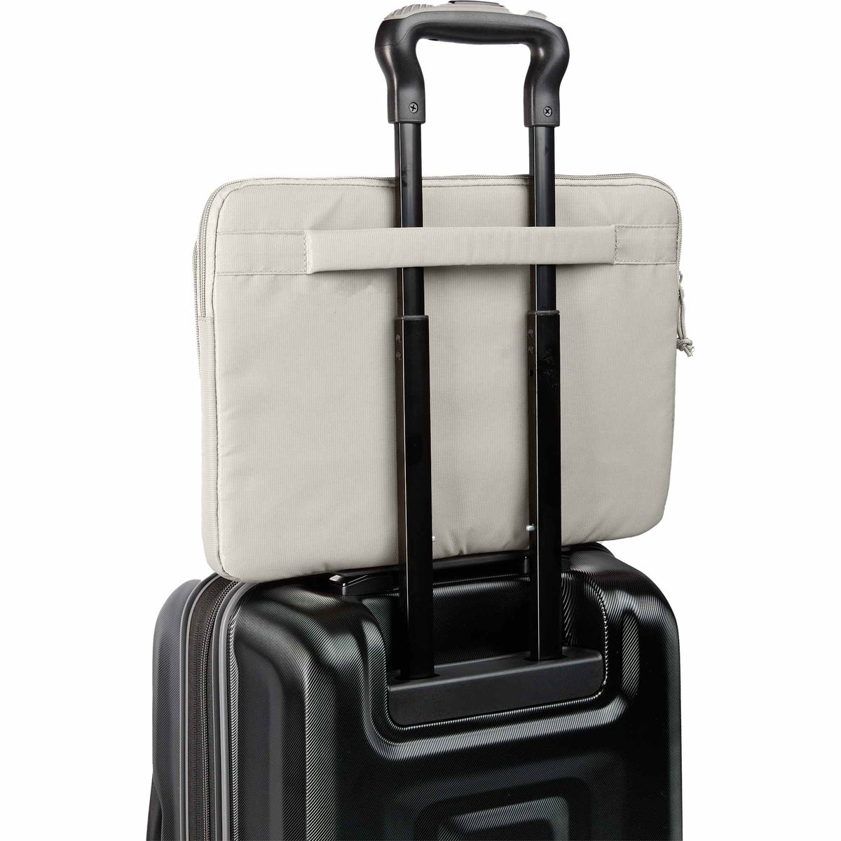 Greenway Recycled Nylon Laptop Sleeve, 15 Inch Transfer - Olive - Trolley