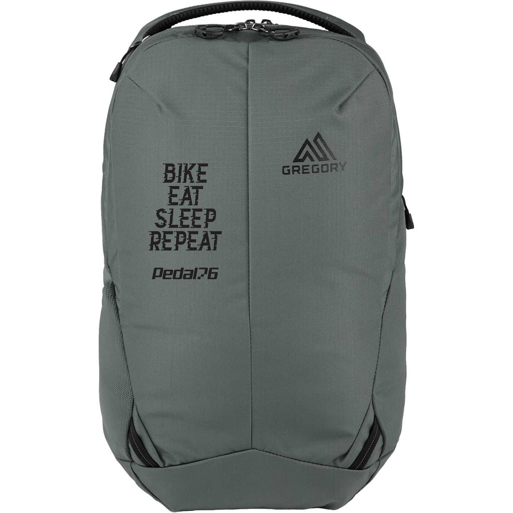 Gregory Rhune Commuter Backpack, 22L Embroidery - Green - Front