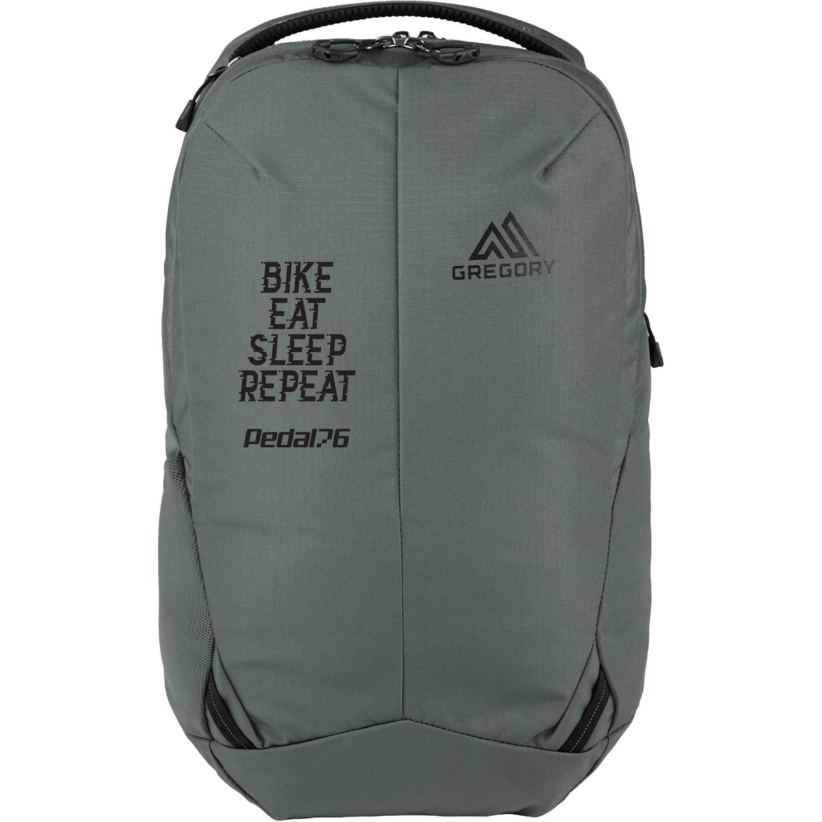 Gregory Rhune Commuter Backpack, 22L Embroidery - Green - Front
