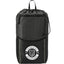 Grid Drawstring Backpack, 14L Full Color - Black - Front