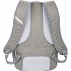 Grid TSA Laptop Backpack, 15.6 Inch Transfer - Gray - Back