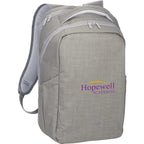 Grid TSA Laptop Backpack, 15.6 Inch Transfer - Gray - Photo