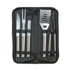 Grill Master Stainless BBQ Tool Set in a Carry Case Transfer - Black - View 2