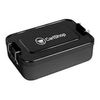 Grip Latch Bento Box in Aluminum - Black - Silk Screen