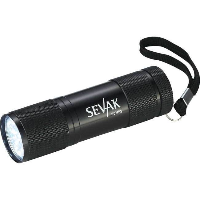 Gripper Compact Flashlight with 9 LEDs