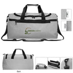 Habitat Heathered Duffel Bag in Recycled PET - Gray - Colorbrite