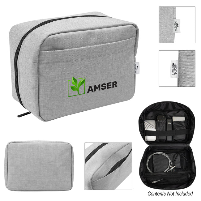 Habitat Heathered Tech Pouch in Recycled PET