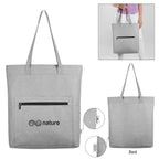 Habitat Heathered Tote Bag in Recycled PET - Silk Screen