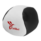 Hacky Sack, Freestyle - White with Black - Pad Print