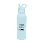 Hailey Recycled Stainless Steel Bottle, 17 oz - Light Blue - Silk Screen