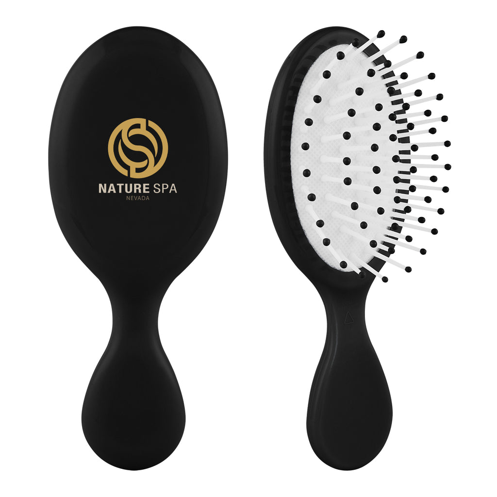 Hair Brush for Travel - Black - Full Color