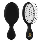 Hair Brush for Travel - Black - Full Color