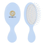 Hair Brush for Travel - Light Blue - Full Color
