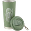 Haley Tumbler with Push-Button Lid and Carabiner, 16 oz Full Color - Juniper - Detail