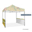 Half Tent Walls, 10 x 3 Foot, Set of Two - 10' x 3' Half Tent Wall - Set of 2