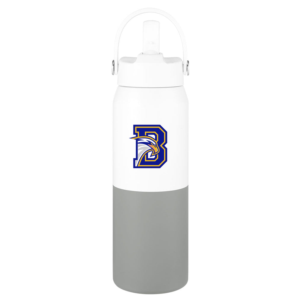Halftime Two-Tone Recycled Stainless Steel Bottle, 26 oz - Colorbrite