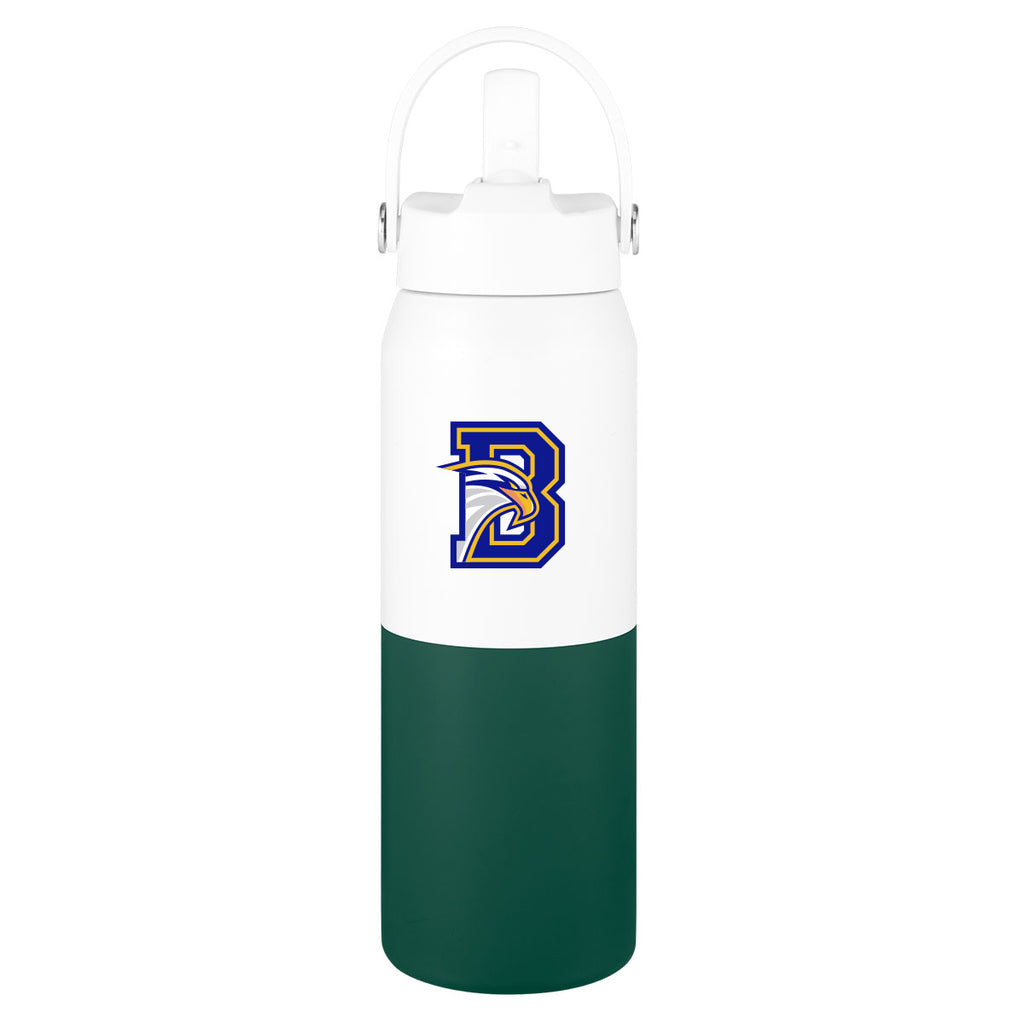 Halftime Two-Tone Recycled Stainless Steel Bottle, 26 oz - Colorbrite