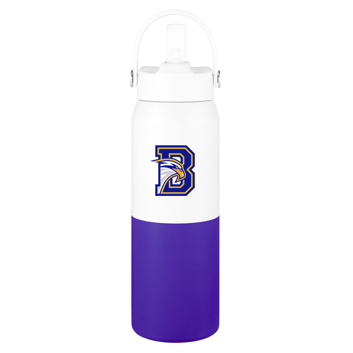 Halftime Two-Tone Recycled Stainless Steel Bottle, 26 oz - Colorbrite