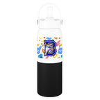 Halftime Two-Tone Recycled Stainless Steel Bottle, 26 oz - Megabrite