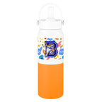 Halftime Two-Tone Recycled Stainless Steel Bottle, 26 oz - Orange - Megabrite