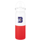 Halftime Two-Tone Recycled Stainless Steel Bottle, 26 oz - Red - Colorbrite