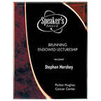Halley Plaque, Medium - Red - Laser