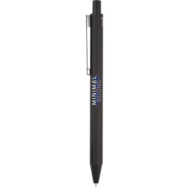 Halo Soft Touch Gel Pen in Recycled Aluminum Full Color