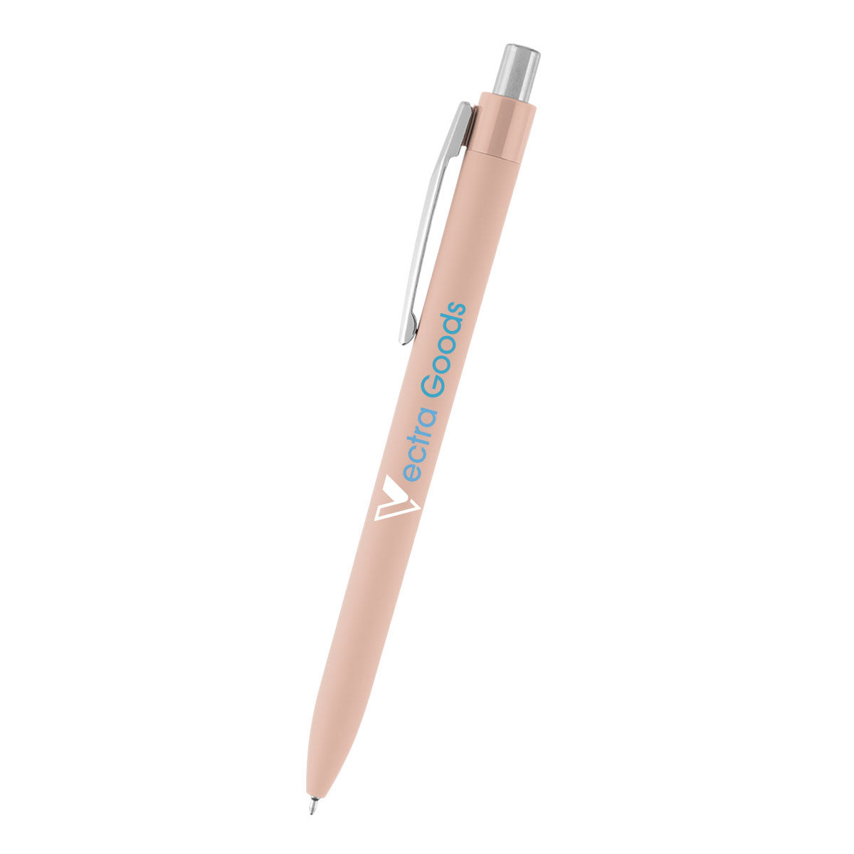 Hampton Sleek Write Pen in Recycled ABS - Clay - Full Color