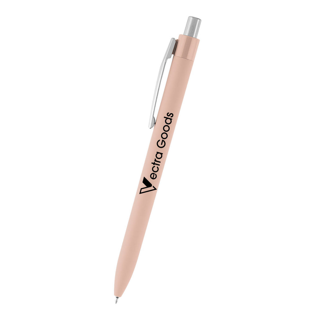 Hampton Sleek Write Pen in Recycled ABS - Clay - Silk Screen
