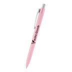 Hampton Sleek Write Pen in Recycled ABS - Light Pink - Silk Screen