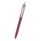 Hampton Sleek Write Pen in Recycled ABS - Maroon - Front