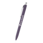 Hampton Sleek Write Pen in Recycled ABS - Plum - Silk Screen