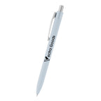 Hampton Sleek Write Pen in Recycled ABS - Slate - Silk Screen