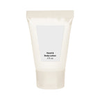 Hand and Body Lotion Tube, 0.5 oz - White - White_Label_Blank