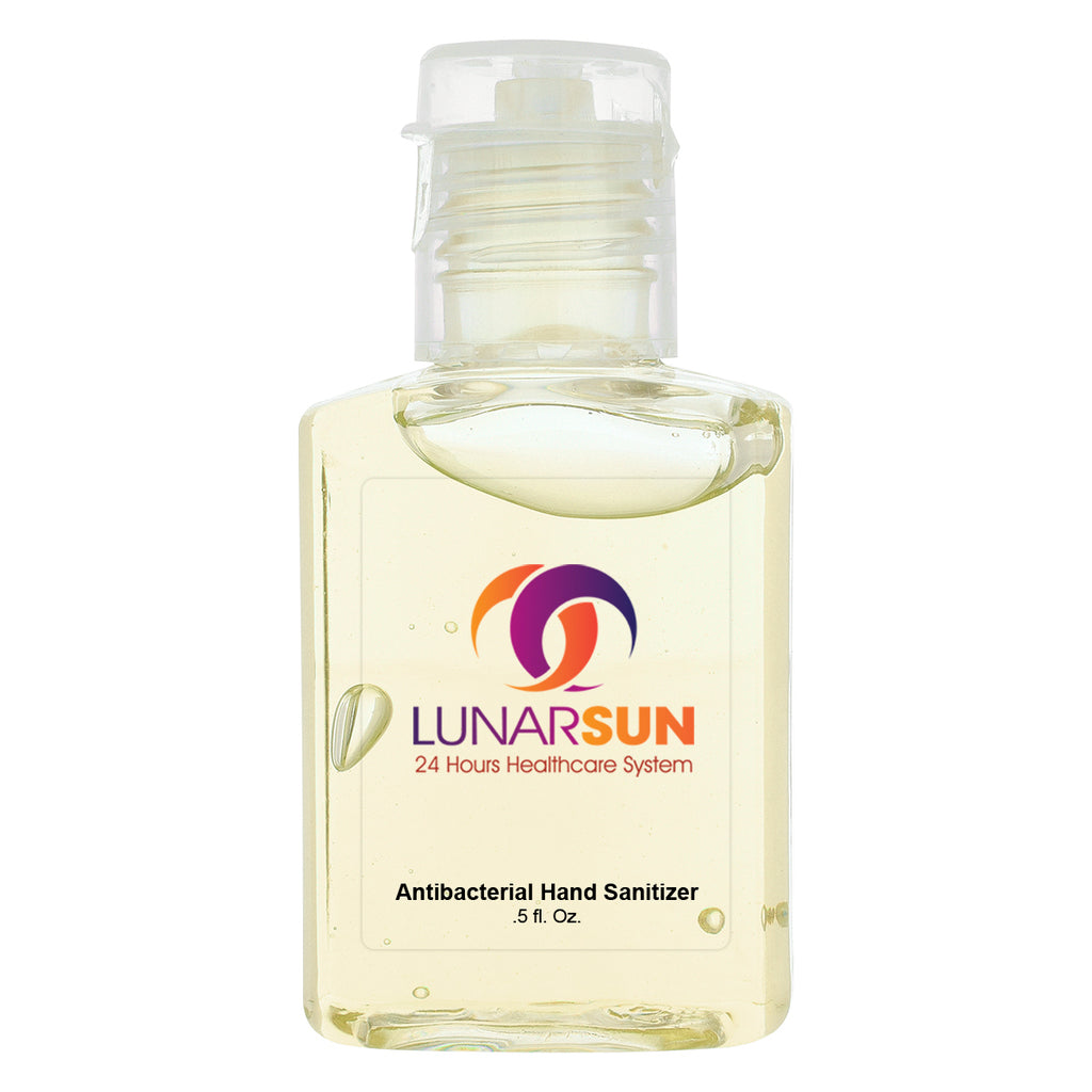 Hand Sanitizer, 0.5 oz - Vanilla - Clear_Label