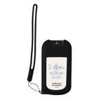 Hand Sanitizer in a Branded Silicone Case, 1 oz - Black - Label