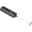 Handheld Milk Frother, Battery Powered - Black - Front