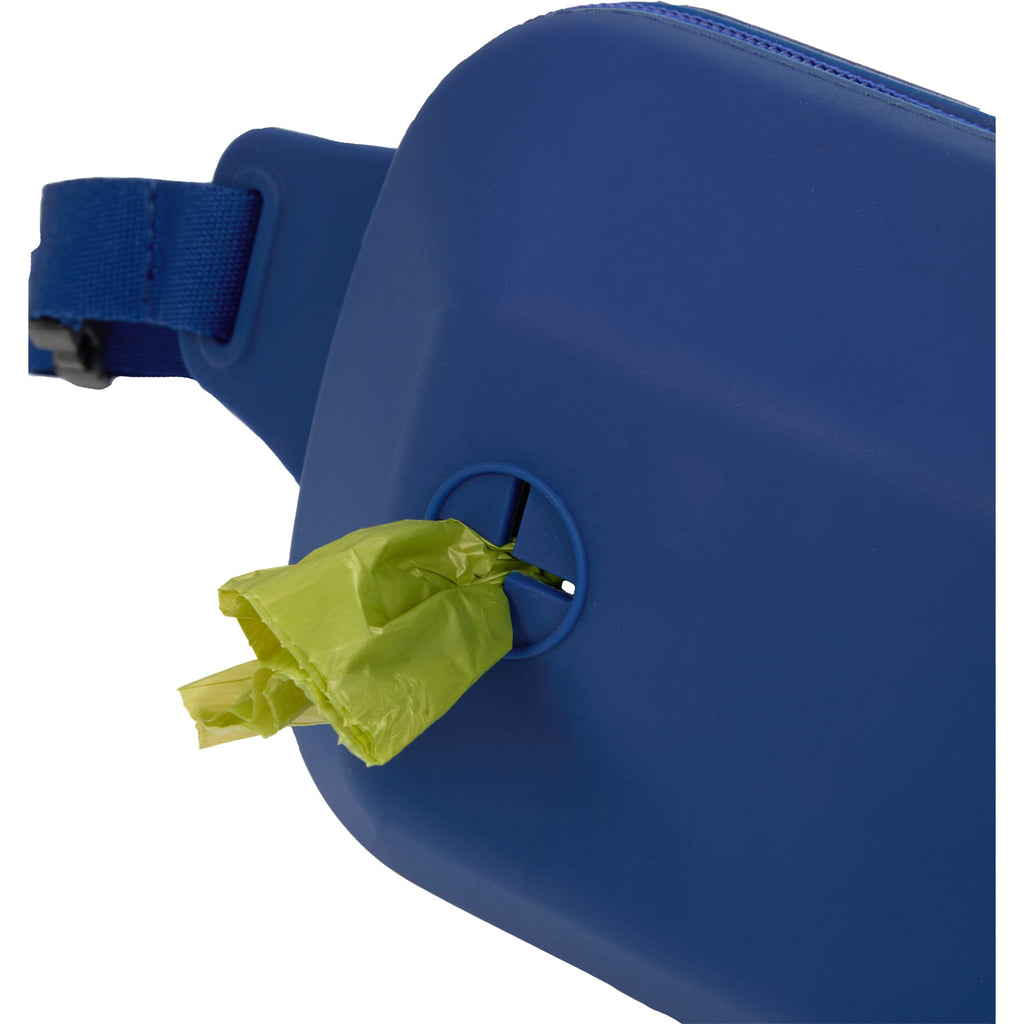 Hands-Free Dog Treat Pouch with Waste Bag Dispenser - Blue - Detail 2