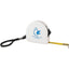 Handyman Locking Tape Measure with Wrist Strap, 10 ft - White - Front