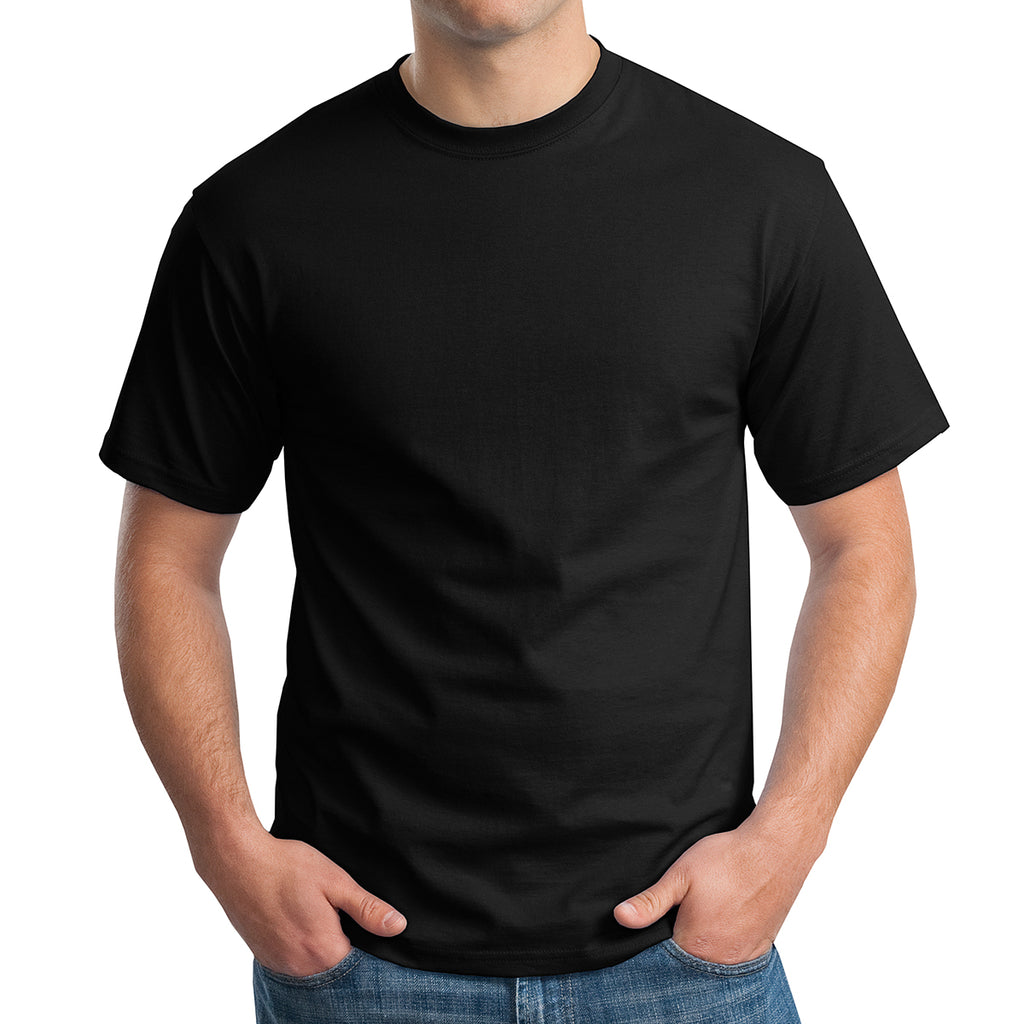 Hanes Cotton T-Shirt - Black